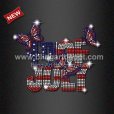 Rhinestone 4th of July Iron ons Patch Custom Order Avaliable